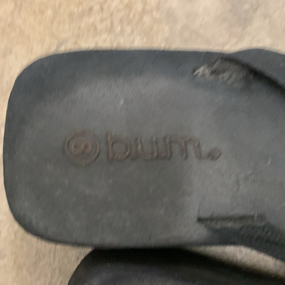 Vintage y2k bum Platform Flip Flops with Dragonfly Detail - Picture 5 of 5